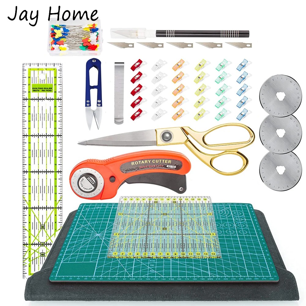 42 Chiếc Quay Bộ Dao 45Mm Vải  - đánh giá và giá Rotary Cutter For Fabric 45Mm