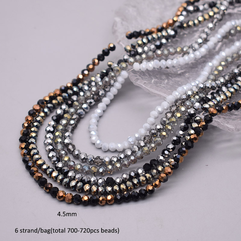 Color Scheme 6 strand/bag 4mm  - đánh giá và giá Glass Seed Beads 2Mm Jewelry Making