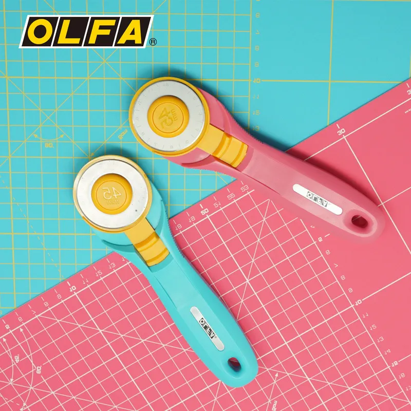 Olfa RTY-2/C 45mm Rotary Pinkl - đánh giá và giá Rotary Cutter For Fabric 45Mm