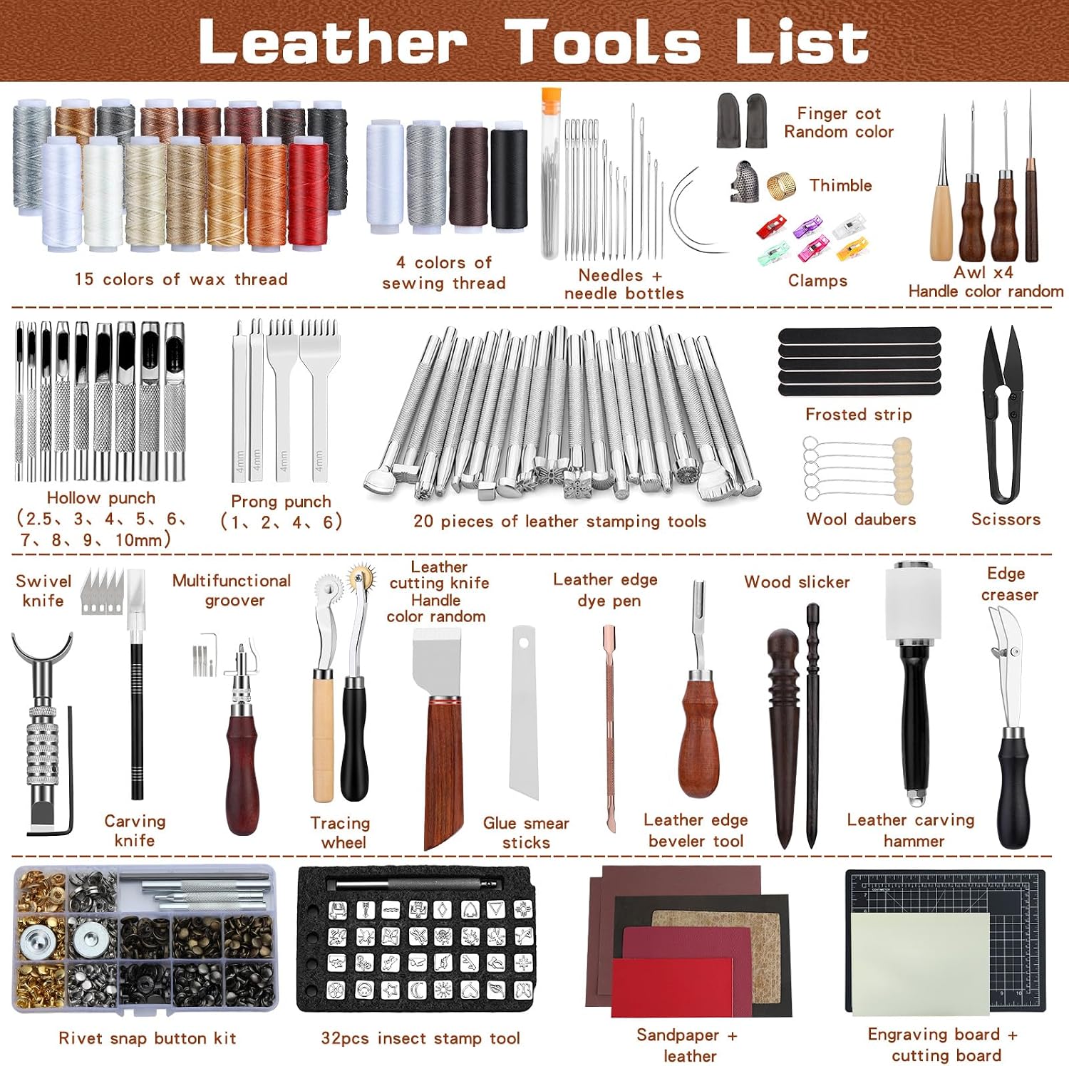 Leather Tooling Kit Leather Cr - đánh giá và giá Craft Tools
