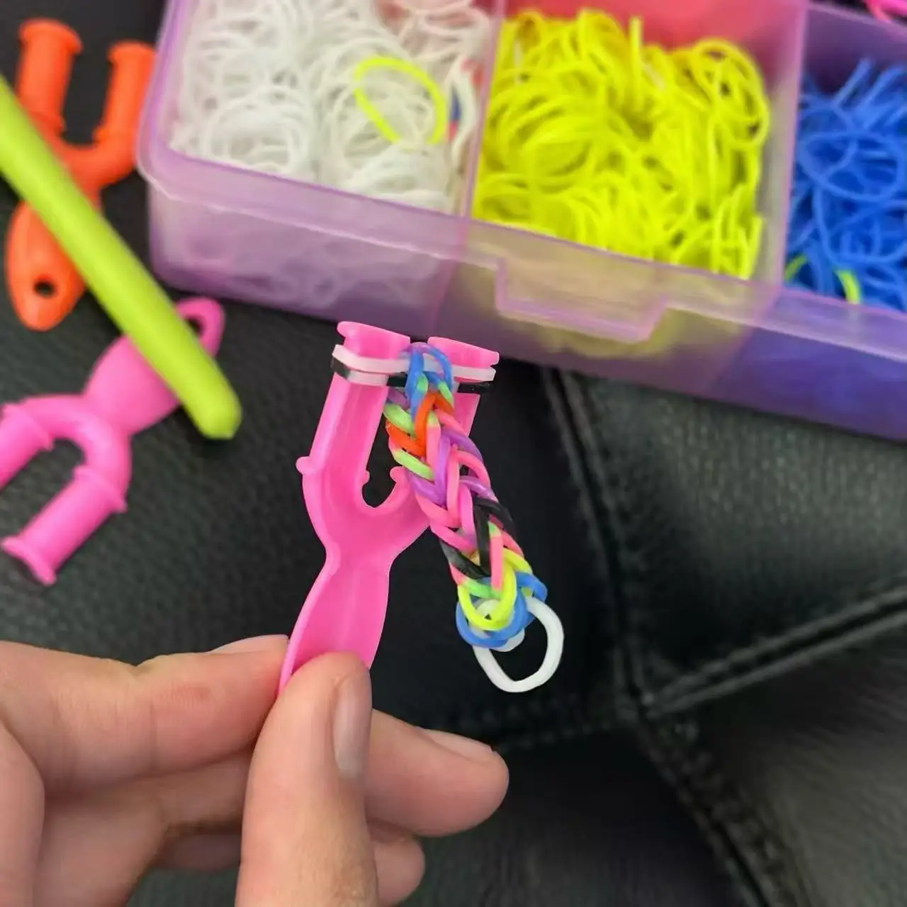 4800 Loom Bands Kit, Rubber Ba - đánh giá và giá Beading