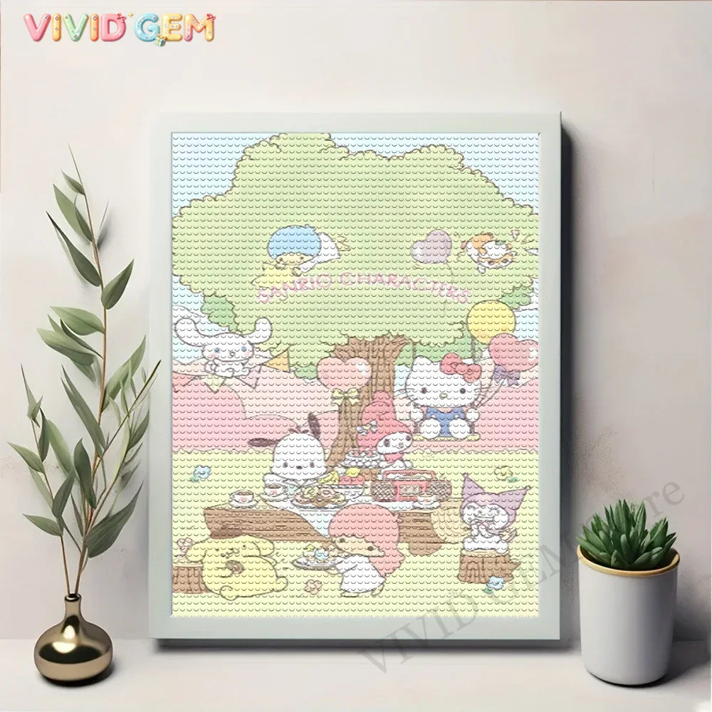Full Square Diamond,No Frame1p - đánh giá và giá 5D Diamond Painting Kit Full Drill