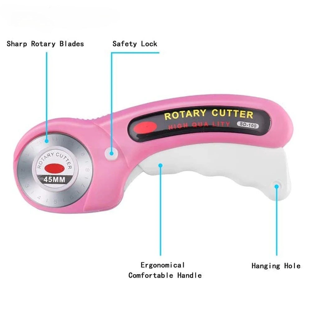 45mm Rotary Cutter Set 5 Blade - đánh giá và giá Rotary Cutter For Fabric 45Mm