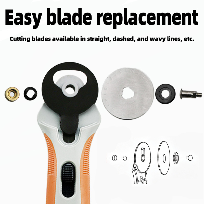 45mm Rotary Cutter, Fabric Cut - đánh giá và giá Rotary Cutter For Fabric 45Mm