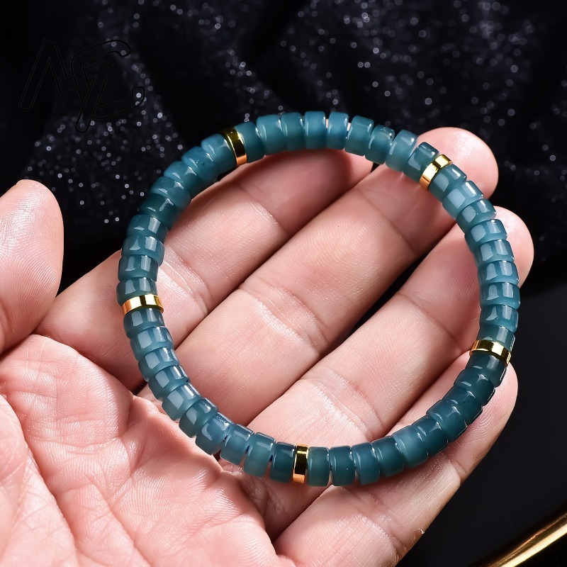 Natural Jadeite Blue Water Aba - đánh giá và giá Beading