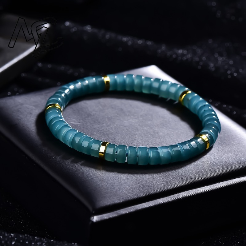 Natural Jadeite Blue Water Aba - đánh giá và giá Beading