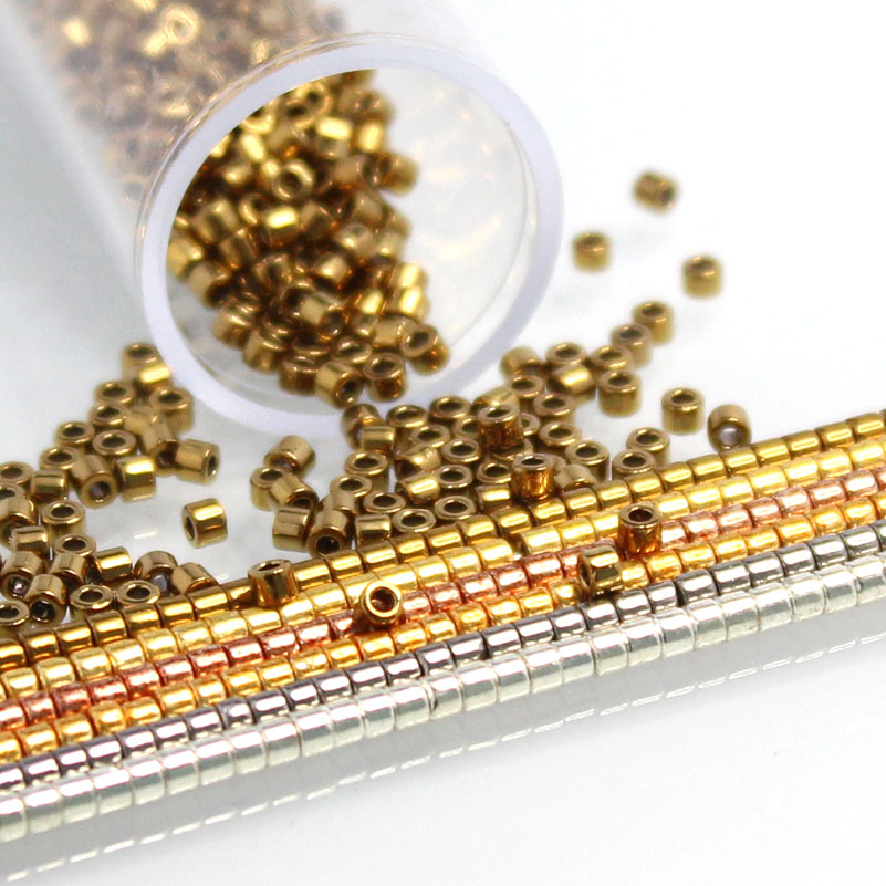 Nhật Bản Miyuki Delica Hạt Kim - đánh giá và giá Glass Seed Beads 2Mm Jewelry Making