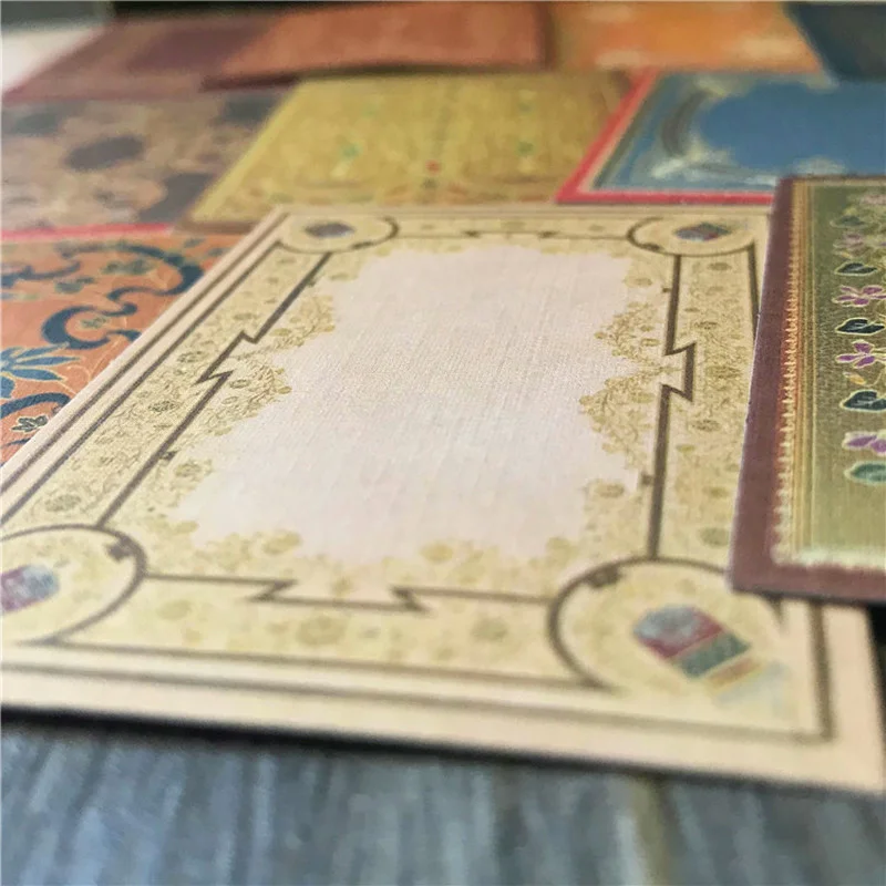 16Pcs Vintage Bohemian Cardsto - đánh giá và giá Vintage Junk Journal Scrapbooking Paper