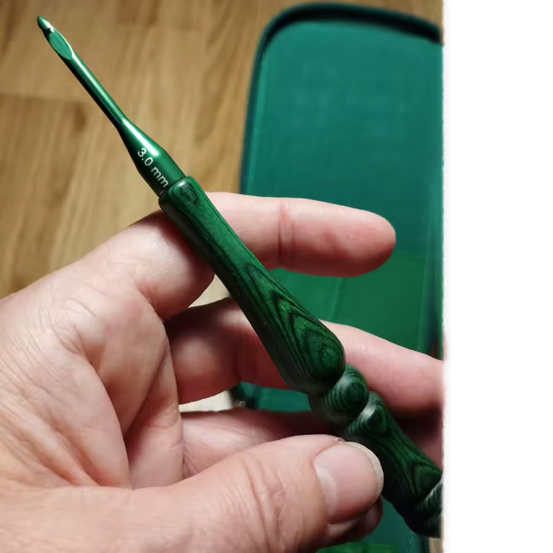 8Pcs 3.0-7.0mm Crochet Hook Se - đánh giá và giá Wooden Crochet Hooks Ergonomic Handle