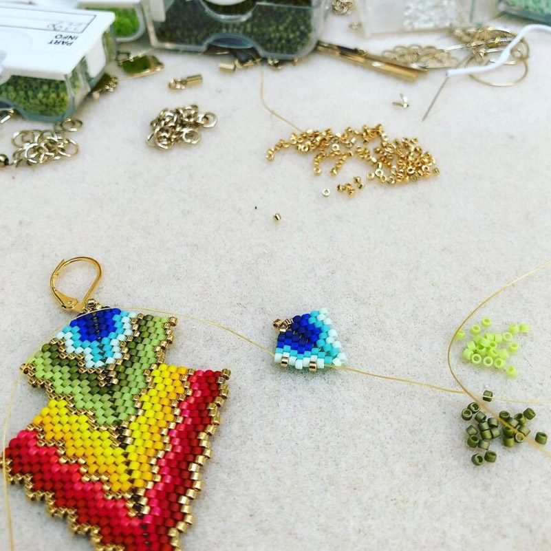 Miyuki Delica Hạt Bộ 1200 Kim  - đánh giá và giá Glass Seed Beads 2Mm Jewelry Making
