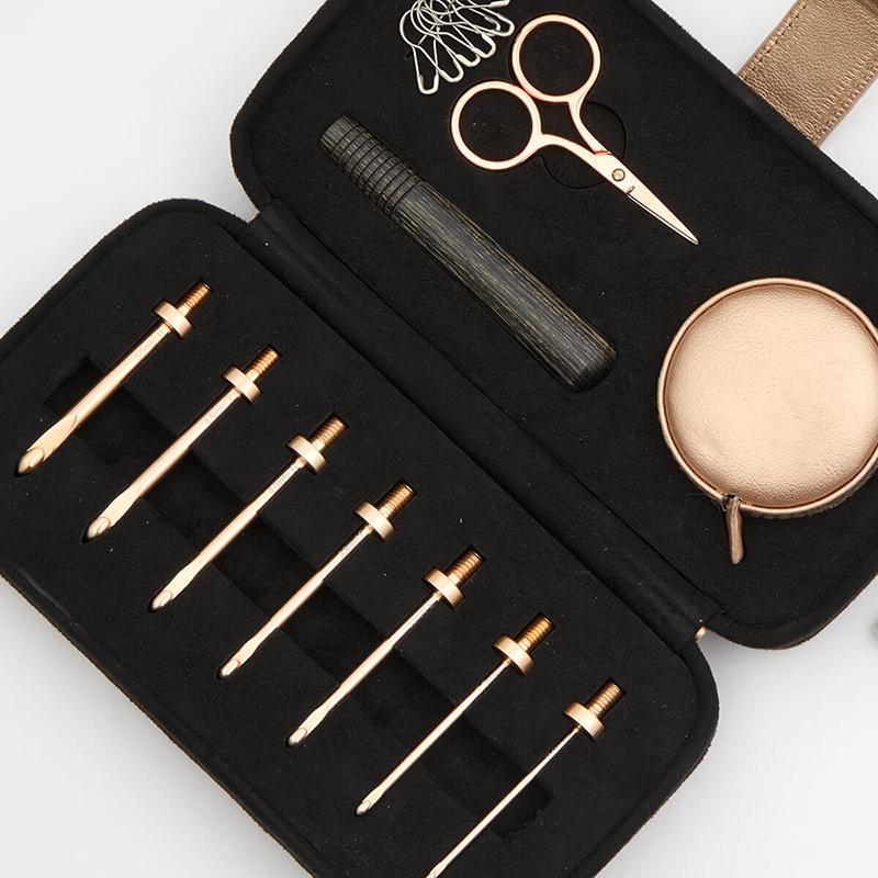 1 Set Single Ended Crochet Hoo - đánh giá và giá Wooden Crochet Hooks Ergonomic Handle