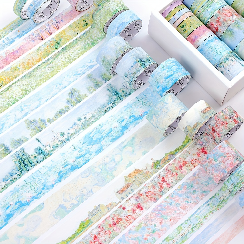 20 Rolls Vintage Garden Washi  - đánh giá và giá Scrapbooking